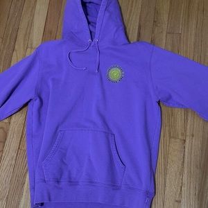 SUPREME x SPITFIRE HOODIE PURPLE